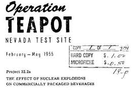 Operation Teapot Label